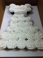 pasteles de cup cakes princesas 